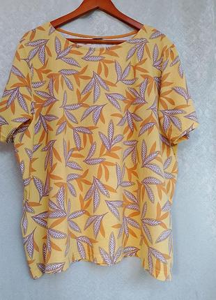 Футболка damart розміру xxl / 3xl жінкам бавовна оверсайз