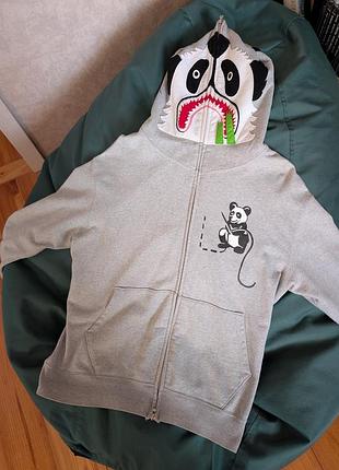 Bape panda full zip hoodie