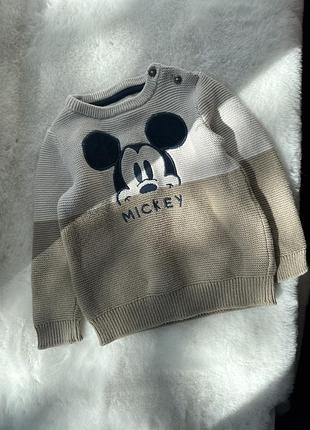 Классный свитерок с микки disney baby, свитерок, свитер, кофта