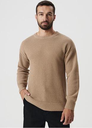 Чоловічий плетений /вязаний джемпер від бренду sinsay men's collection