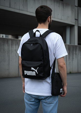 Рюкзак puma futura черный мужской / женский