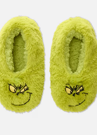 💚 брендові м’які домашні капці primark × the grinch