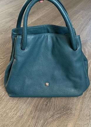 Сумка purificacion garcia leather handbag