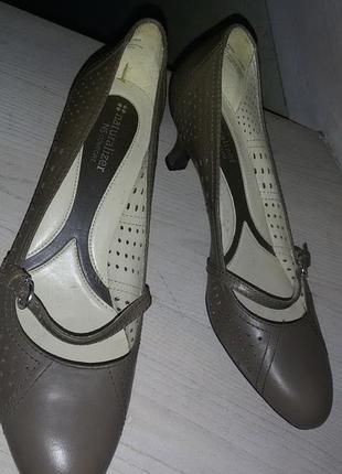 Naturalizer comfort(сша) - кожаные туфли 41 р(27,5 см)