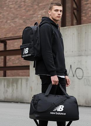 Рюкзак new balance futura черный мужской / женский