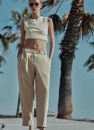 Стильные брюки / штаны в размере m и l zara 2339/377/743