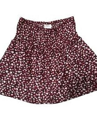 Красная юбка zara
