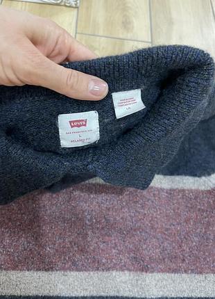Жіночий вовняний светр levi’s m/l