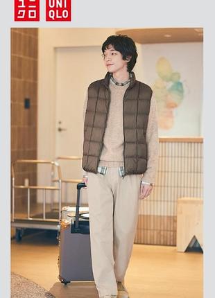 Жилет puffertech uniqlo