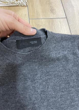 Жіночий светр вовна zara m/l