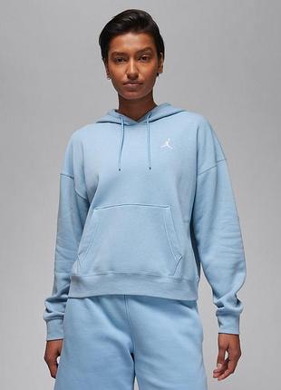 Кофта жіночі jordan brooklyn fleece light (fn4488-436)