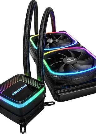 Система водяного охлаждения для процессора enermax aquafusion (argb сво / сжо для пк)