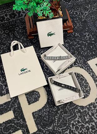 Браслет lacoste/ браслет лакоста / браслет мужской / серебряный браслет / браслет на руку