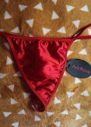 Трусики стринги под атлас avidlove, m