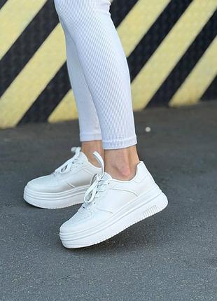 Женские кроссовки на платформе 36-40
