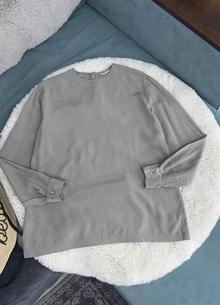 Шовкова блуза emporio armani жіноча м-л