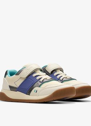 Кросівки clarks на липучці дитячі  25 розмір