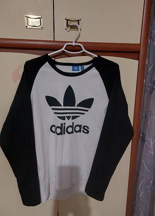 Реглан лонгслив мужской adidas м