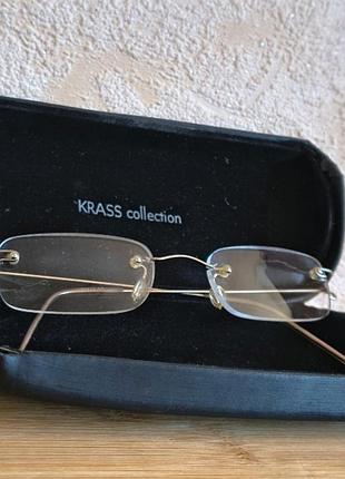 Безоправные очки для зрения +1,75 krass collection (немеченица) с футляром