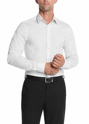 Мужская рубашка slim fit calvin klein