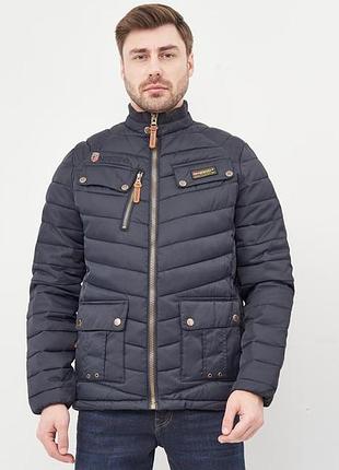 Куртка geographical norway arie men no hood 001 wq471h/gn s navy (3543115019538)
