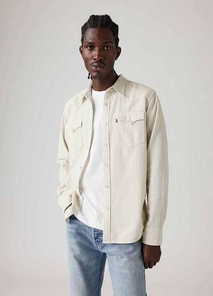 Мужская рубашка в стиле вестерн levi's
