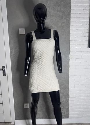 Тепла коротка сукня плаття h&m, s