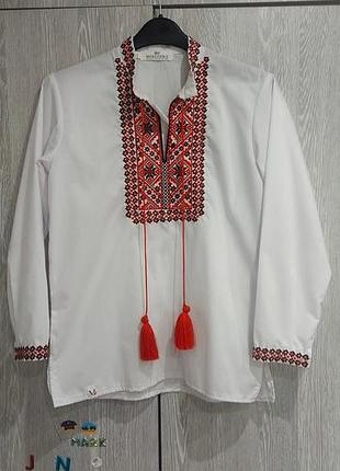 Вишиванка на хлопчика merezhka 140-150 см
