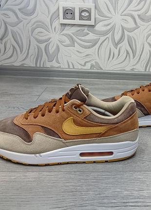 Оригінальні кросівки nike air max 1 premium brown dz0482-200