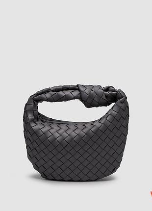 Сумка bottega veneta nappa intrecciato mini jodie grey