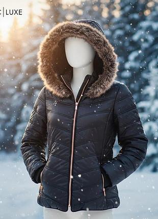 Стильна утеплена куртка firetrap на дівчинку 12-13-14 років 158 см єврозима демісезон