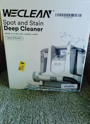 Weclean c2 washing vacuum cleaner миючий пилосос для килимів, меблів, салону авто. пристрій для очищення оббивки