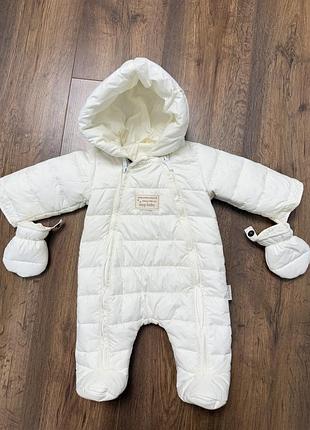 Дитячий зимовий комбінезон mag baby 🤍 56-62