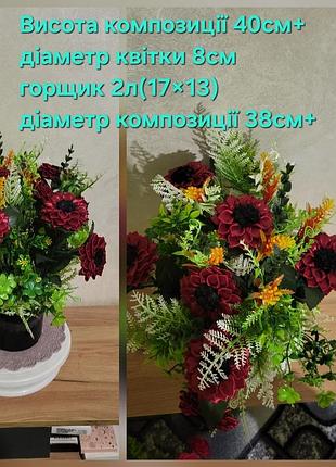 Композиция из подсолнечников