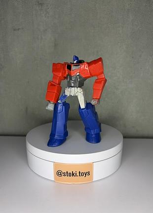 Фігурка оптімус прайм transformers robots in disguise (mcdonald’s 2015 / hasbro)