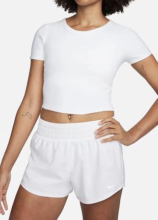 Еластична футболка кроп топ nike
