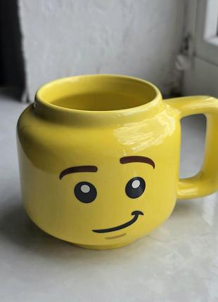 Чашка lego yellow