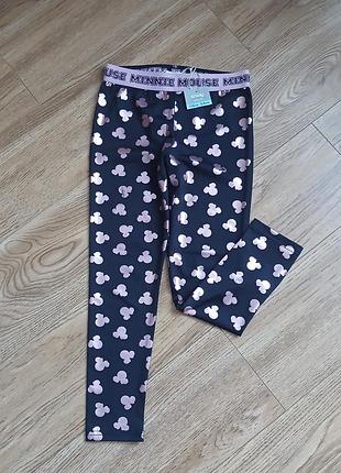 Лосини, легінси sinsay 116см. 5-6р. нові. minnie mouse.