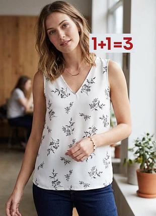 1+1=3 🎁 майка блуза в принт от marks &amp; spencer