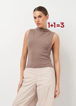 1+1=3 🎁 хлопковая майка топ от zara