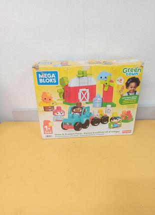 Детский конструктор mega bloks ферма green town grow &amp; protect farm