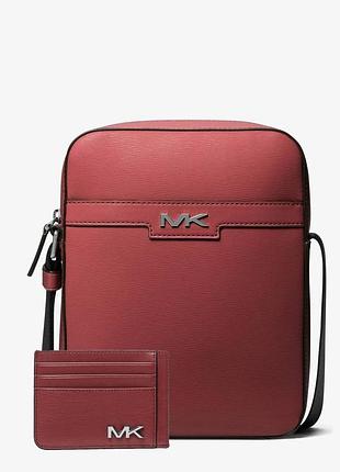 Чоловічий набір cooper michael kors сумка через плече та картхолдер
