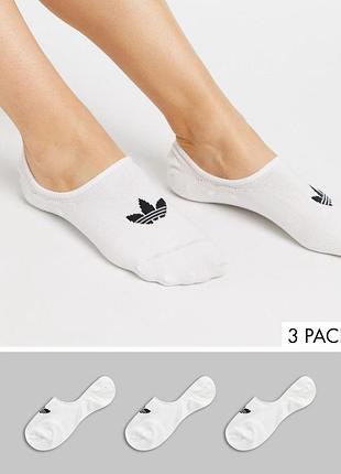 Три пари шкарпеток adidas low cut socks.
