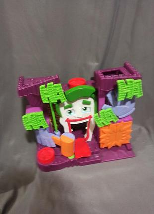 Ігровий набір fisher-price imaginext dc super friends the joker's fun house (будинок сміху джокера)