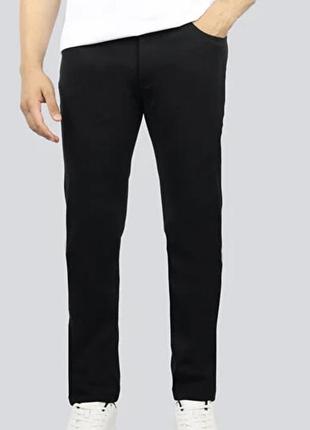 Брюки стрейчев прямого кроя и armani jeans comfort fit р.m-l