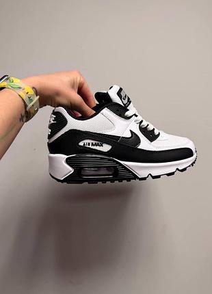 Уцінка кросівки nike air max 90 white black