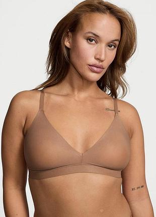 Бралет victoria's secret caramel nude shaping sheersmoothing™ bralette