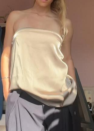 Топ бандо zara