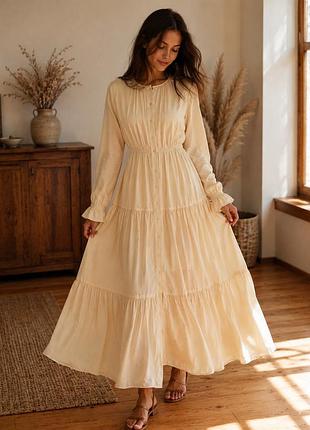 Довга сукня zara