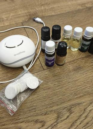 Набор эфирных масс плюс бонусом аромодеффузор aromaworks